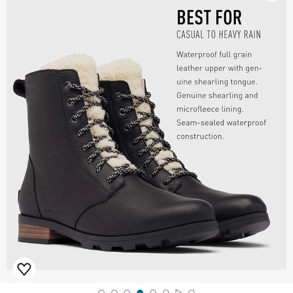 Sorel Shoes - Sorel waterproof winter boots! Worn once! In box.